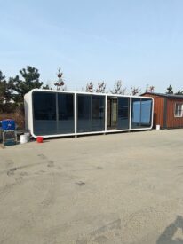 30ft丨Luxury Apple Cabin House Manufacturer in China | Modern Prefab Modular Cabin