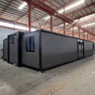 40ft expandable container house folding prefab home