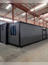 40ft expandable container house folding prefab home