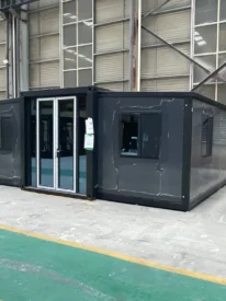 20ft-expandable-container-house-custom-layout 20ft foldable container home for backyard camp and office - view 2