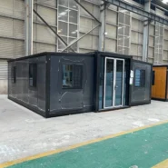20ft foldable container home for backyard camp and office - view 3