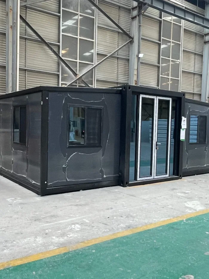 20ft-expandable-folding-house-2 20ft foldable container home for backyard camp and office - view 3