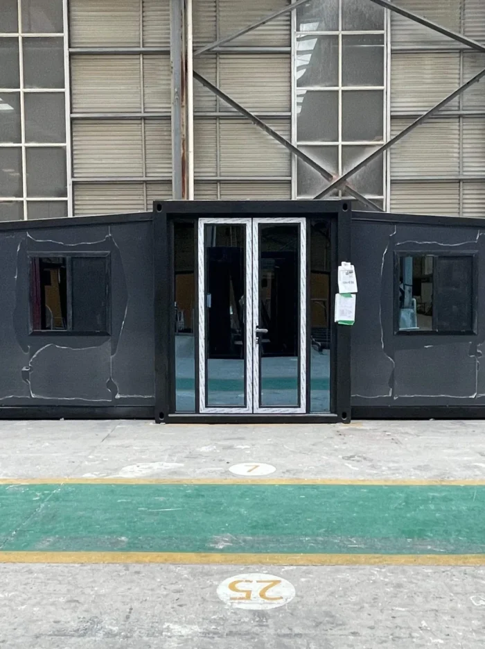 20ft-prefab-container-house-interior 20ft foldable container home for backyard camp and office