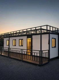 30ft expandable container house prefab project home