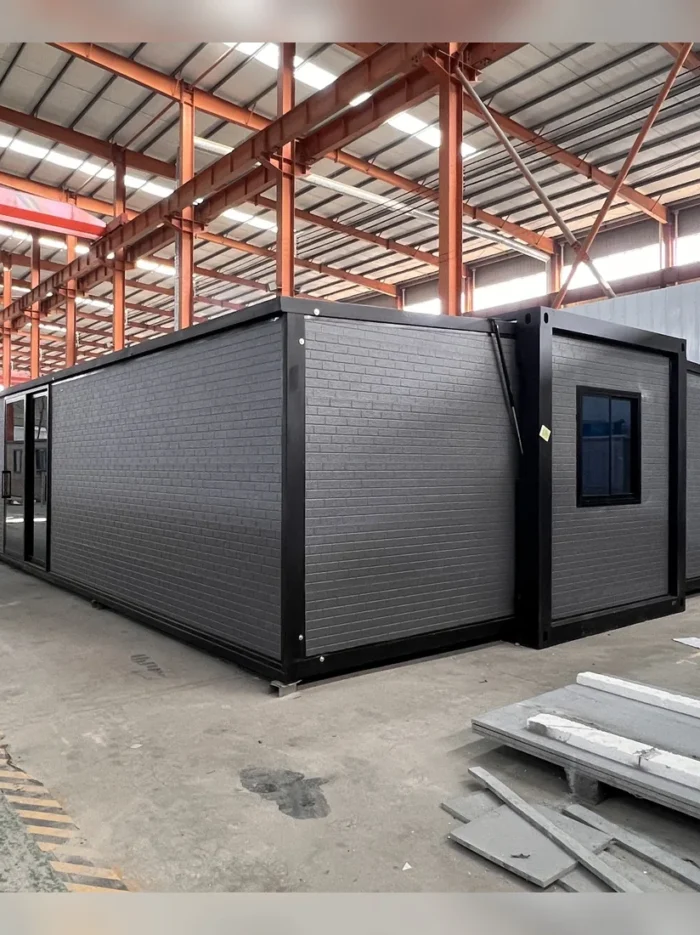 40-foot-fold-out-modular-housing-unit 40ft expandable container house folding prefab home - view 4