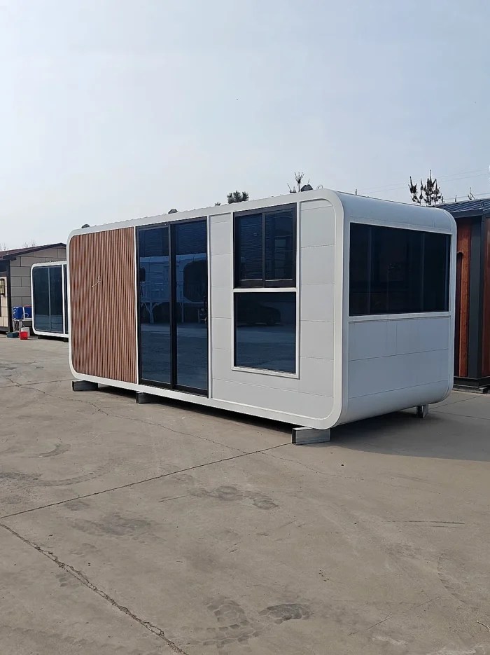 apple-cabin-angle-1000x1335-1 20ft Apple Cabin house compact prefab resort cabin - view 2