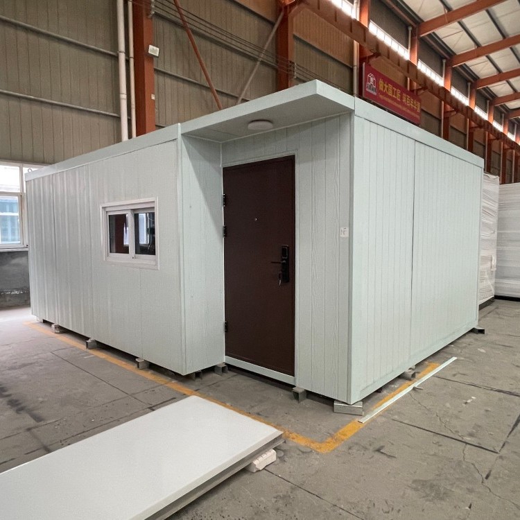 expandable folding house exterior view (12) 20ft foldable container house fast installation prefab home - view 3