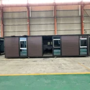 40ft foldable container house fast installation prefab home - view 4