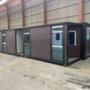 40ft foldable container house fast installation prefab home - view 3