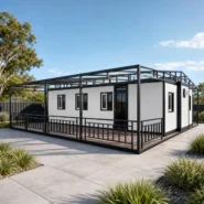 30ft expandable container house prefab project home - view 2