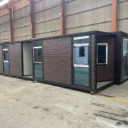 40ft foldable container house fast installation prefab home - view 2