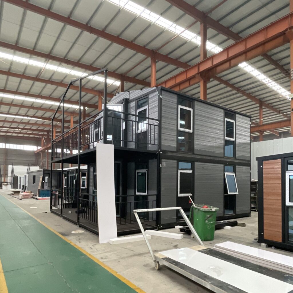 Two-Storey Foldable Container House | Prefab Building for Camp & Commercial Projects - product image 3