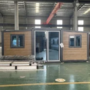 20ft expandable container house foldable prefab home