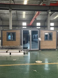 20ft expandable container house foldable prefab home