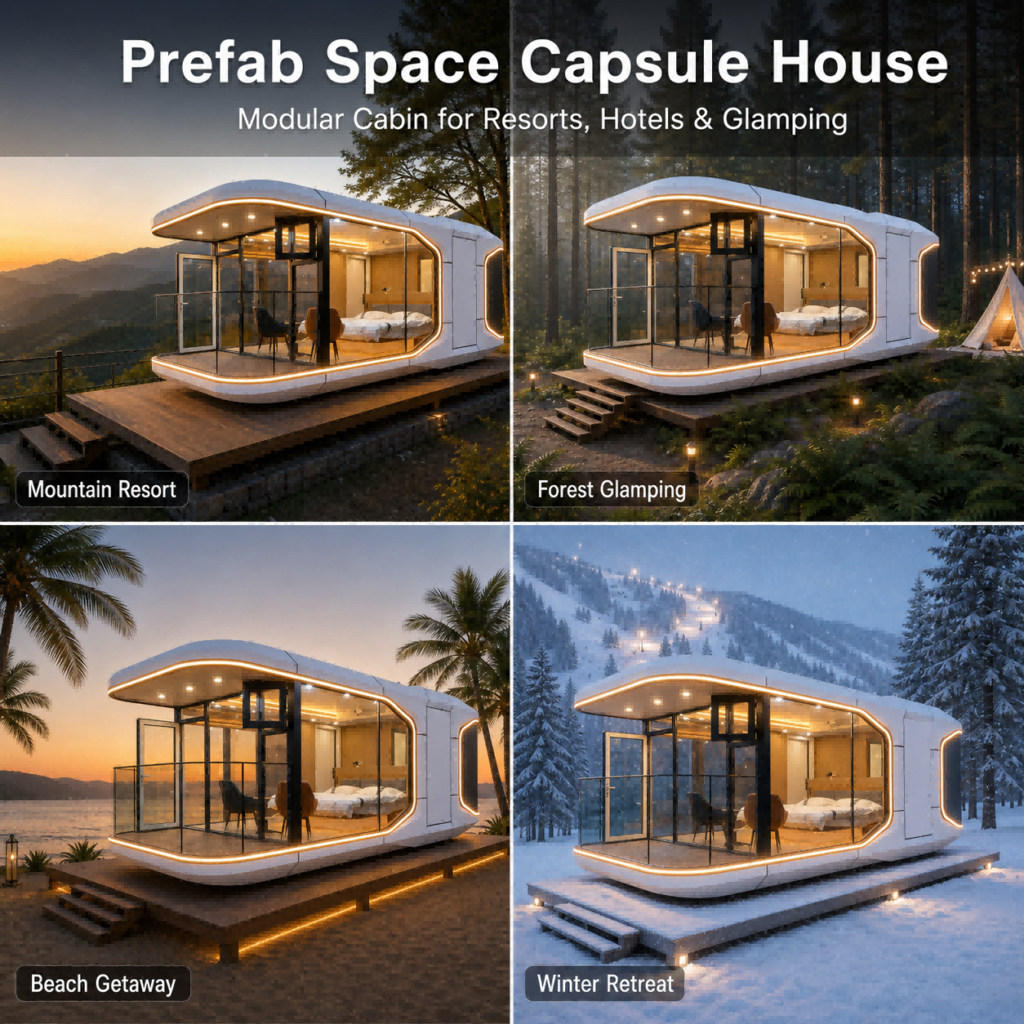 30ft Luxury Space Capsule House | Resort & Hotel Cabin - product image 6