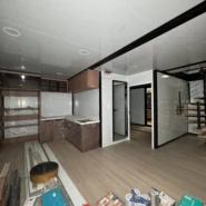 Two-storey foldable container house prefab building - view 4