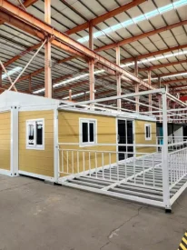30ft expandable container house for camp office and residential use