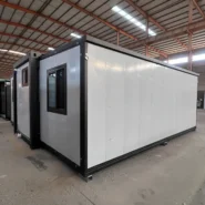 20ft expandable house folded for compact transport