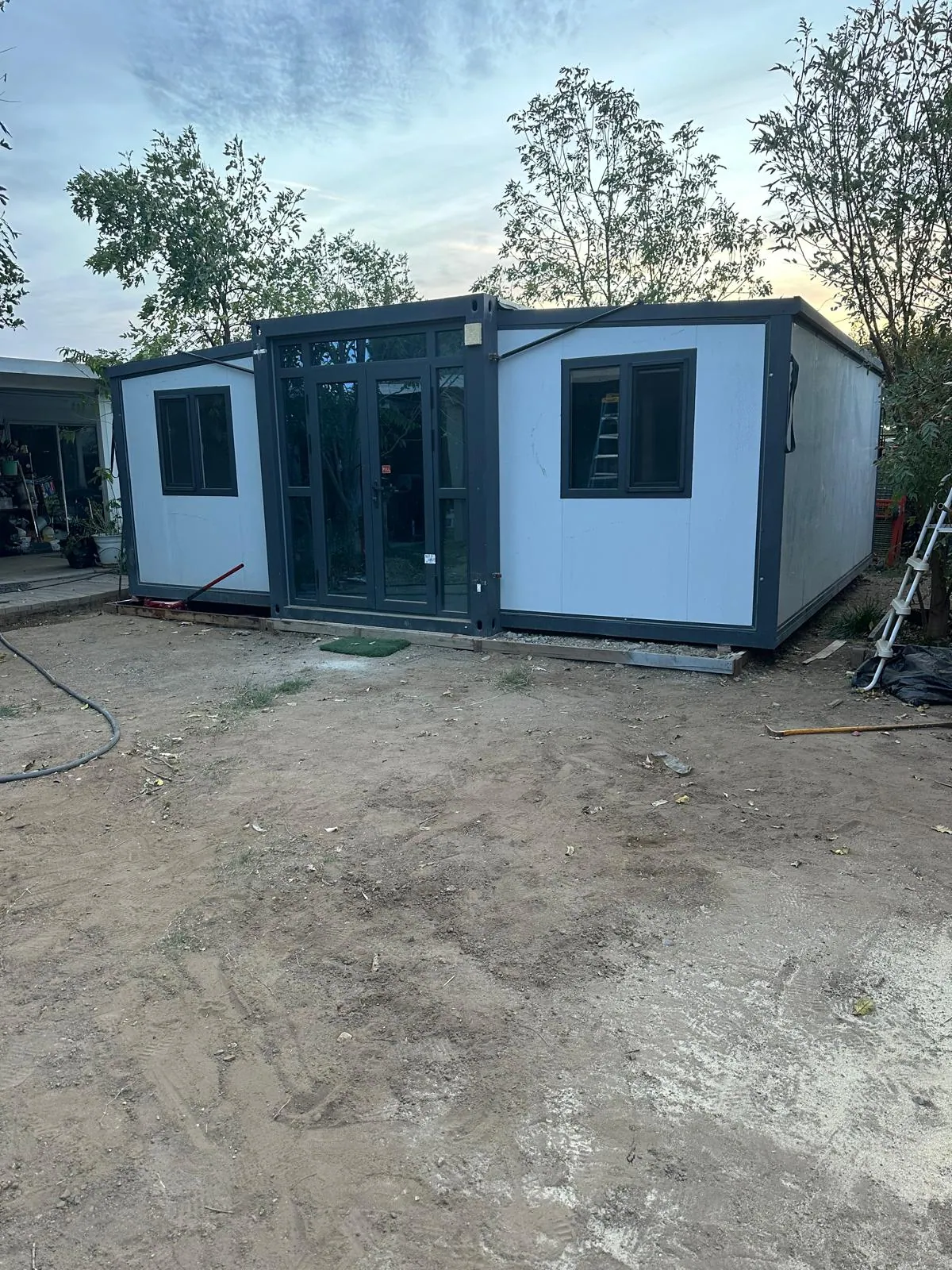 20ft expandable house installed for private residential use in Florida USA