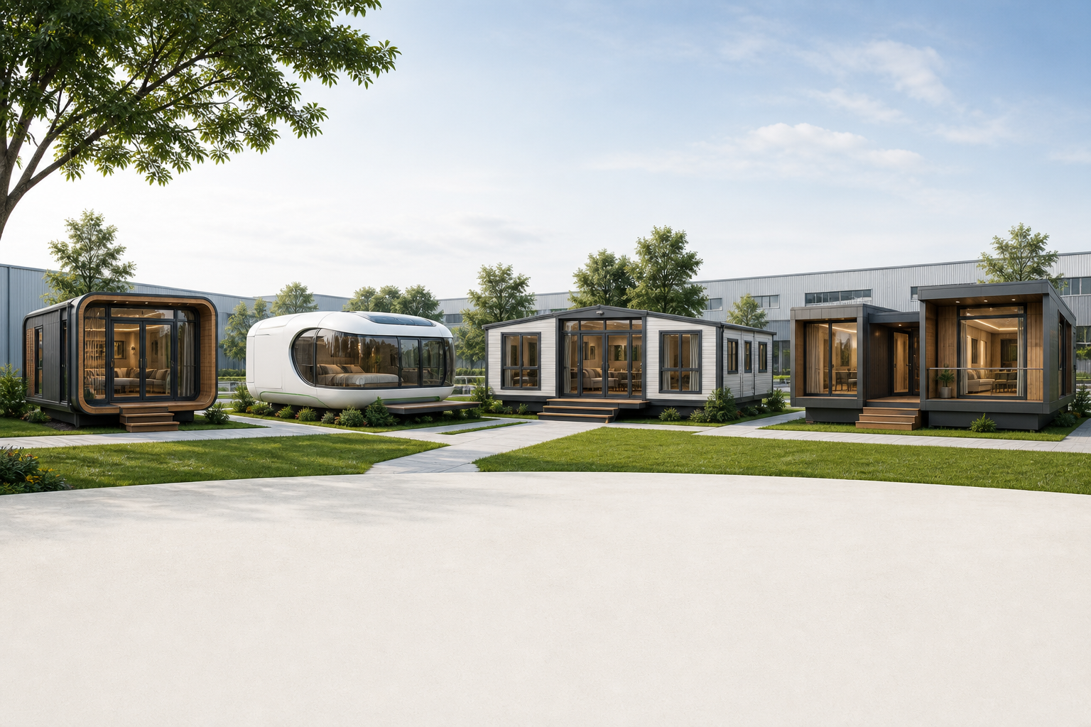 Apple Cabin, Space Capsule House, Expandable House and Custom Modular Home comparison