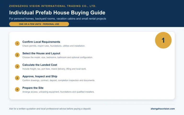 How Can an Individual Buy a Prefab House from China?